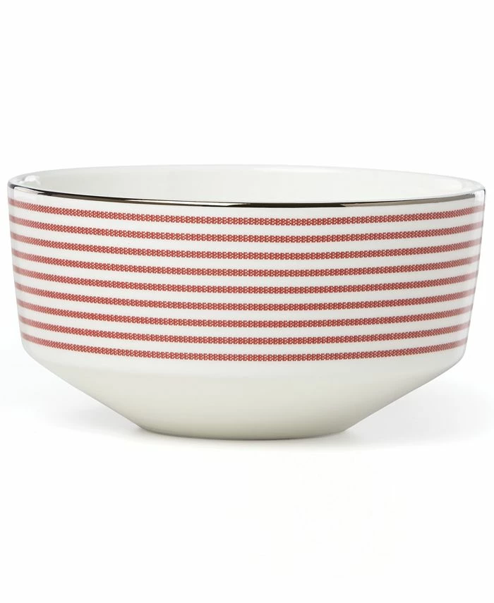 Kate Spade New York Laurel Street Collection Red Soup/Cereal Bowl 3 Kate Spade New York Laurel Street Collection Red Soup/Cereal Bowl
