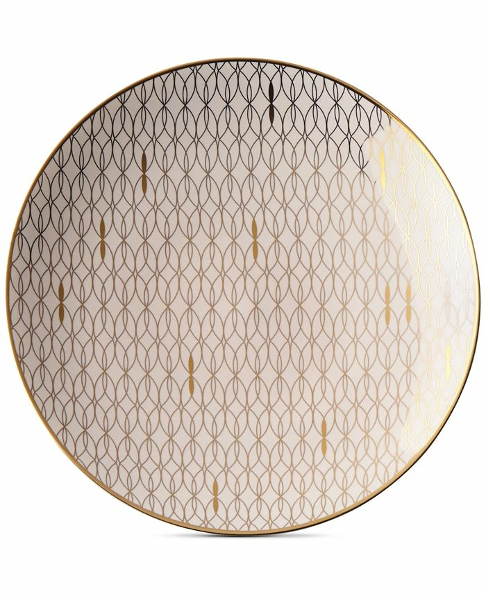 Lenox Trianna Salad Plate With Gold-Tone Accents 3 Lenox Trianna Salad Plate With Gold-Tone Accents