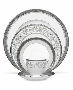 Noritake Summit Platinum 5 Pc Place Setting