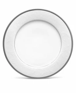 Noritake Regina Platinum Dinner Plate, 10-1/2