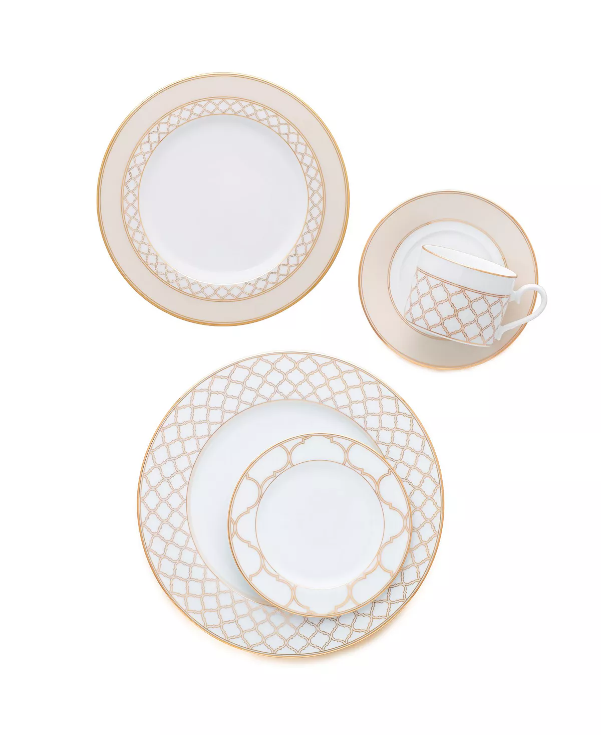 Noritake Eternal Palace Gold 5-Piece Place Setting 5 Noritake Eternal Palace Gold 5-Piece Place Setting - Image 3