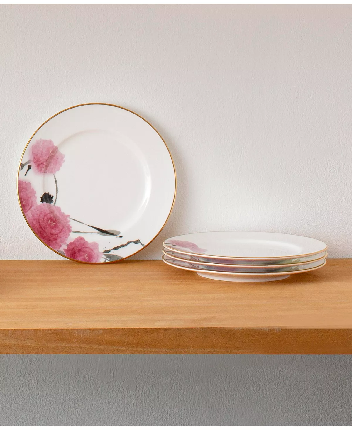Noritake Yae Set Of 4 Bread Butter/Appetizer Plates, 6-1/2 4 Noritake Yae Set Of 4 Bread Butter/Appetizer Plates, 6-1/2 - Image 2