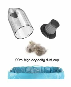 Tzumi Ionvac HandVac, Cordless Handheld Vacuum With USB-Charging And Multiple Attachments -Noritake Shop 19038264 fpx