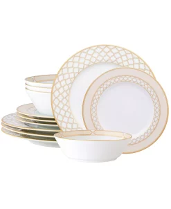 Noritake Eternal Palace Gold 12-Pc Dinnerware Set, Service For 4 -Noritake Shop 19184876 fpx