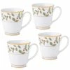 Noritake Holly Berry 12 Oz Mug, Set Of 4 -Noritake Shop 19882602 fpx