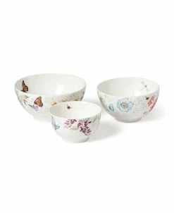 Lenox Butterfly Meadow 3-Piece Bowl Set
