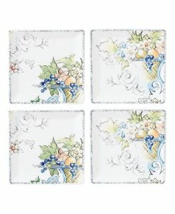 Lenox Autumn Studio Square Party Plate Set, 4 Piece