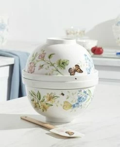 Lenox Butterfly Meadow Luna Nesting 8-Piece Dinnerware Set -Noritake Shop 21048586 fpx