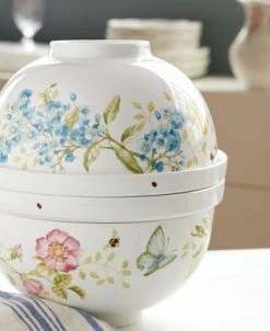 Lenox Butterfly Meadow Luna Nesting 8-Piece Dinnerware Set -Noritake Shop 21048588 fpx