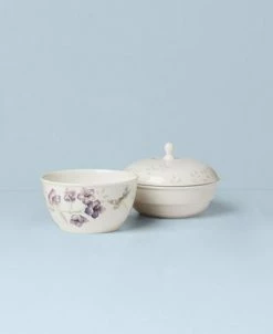 Lenox Butterfly Meadow 3-Piece Stackable Bowl Set -Noritake Shop 21048601 fpx