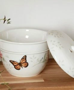 Lenox Butterfly Meadow 3-Piece Stackable Bowl Set -Noritake Shop 21048603 fpx