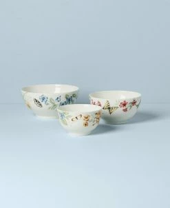 Lenox Butterfly Meadow 3-Piece Bowl Set -Noritake Shop 21048615 fpx