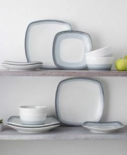 Noritake Colorscapes Layers 12 Piece Square Dinnerware Set -Noritake Shop 21192080 fpx