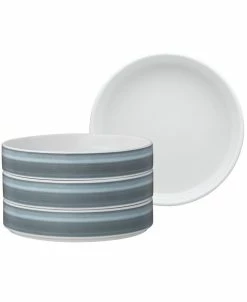 Noritake ColorStax Ombre Stax 7.5 Deep Plates, Set Of 4