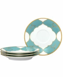 Noritake Lodi's Morning 6 Saucers, Set Of 4
