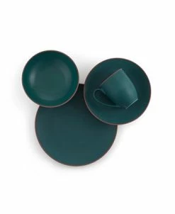 Namb&eacute; Taos Place Setting Jade, Dinner Plate, Accent Plate, Soup Or Cereal Bowl, Mug Set, 4 Piece -Noritake Shop 22168725 fpx