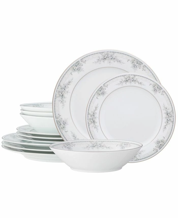 Noritake Sweet 12 Piece Set, Service For 4 3 Noritake Sweet 12 Piece Set, Service For 4