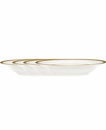 Noritake Charlotta Gold Set Of 4 Rim Soup Bowls, Service For 4 4 Noritake Charlotta Gold Set Of 4 Rim Soup Bowls, Service For 4 - Image 2