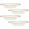 Noritake Charlotta Gold Set Of 4 Rim Soup Bowls, Service For 4 -Noritake Shop 22712265 fpx