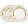 Noritake Charlotta Gold Set Of 4 Scalloped Accent Plates, Service For 4 -Noritake Shop 22712311 fpx