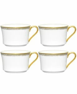 Noritake Haku Set Of 4 Cups, Service For 4