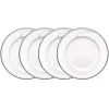 Noritake Platinum Wave Set Of 4 Bread Butter And Appetizer Plates, Service For 4 -Noritake Shop 22712398 fpx