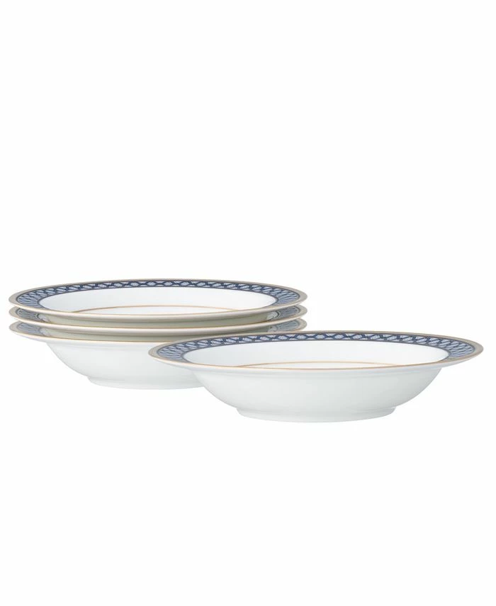 Noritake Blueshire Set Of 4 Fruit Bowls, Service For 4 3 Noritake Blueshire Set Of 4 Fruit Bowls, Service For 4