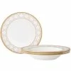 Noritake Trefolio Gold Set Of 4 Soup Bowls, Service For 4 -Noritake Shop 22712944 fpx