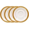 Noritake Crestwood Gold Set Of 4 Saucers, Service For 4 -Noritake Shop 22713018 fpx
