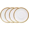 Noritake Rochelle Gold Set Of 4 Saucers, Service For 4 -Noritake Shop 22713031 fpx