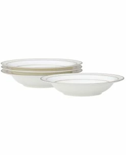 Noritake Montvale Platinum Set Of 4 Fruit Bowls, Service For 4