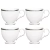 Noritake Rochelle Platinum Set Of 4 Cups, Service For 4 -Noritake Shop 22713322 fpx
