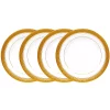 Noritake Crestwood Gold Set Of 4 Bread Butter And Appetizer Plates, Service For 4 -Noritake Shop 22735924 fpx
