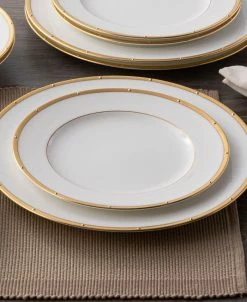 Noritake Rochelle Gold Set Of 4 Salad Plates, Service For 4 -Noritake Shop 22737039 fpx