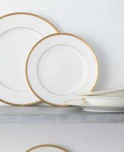 Noritake Rochelle Gold Set Of 4 Salad Plates, Service For 4 -Noritake Shop 22737040 fpx