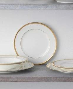 Noritake Rochelle Gold Set Of 4 Salad Plates, Service For 4 -Noritake Shop 22737041 fpx