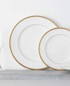 Noritake Rochelle Gold Set Of 4 Dinner Plates, Service For 4 -Noritake Shop 22737050 fpx