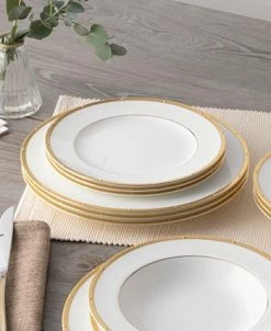 Noritake Rochelle Gold Set Of 4 Dinner Plates, Service For 4 -Noritake Shop 22737052 fpx