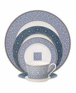Noritake Infinity Blue 5 Pc Place Setting