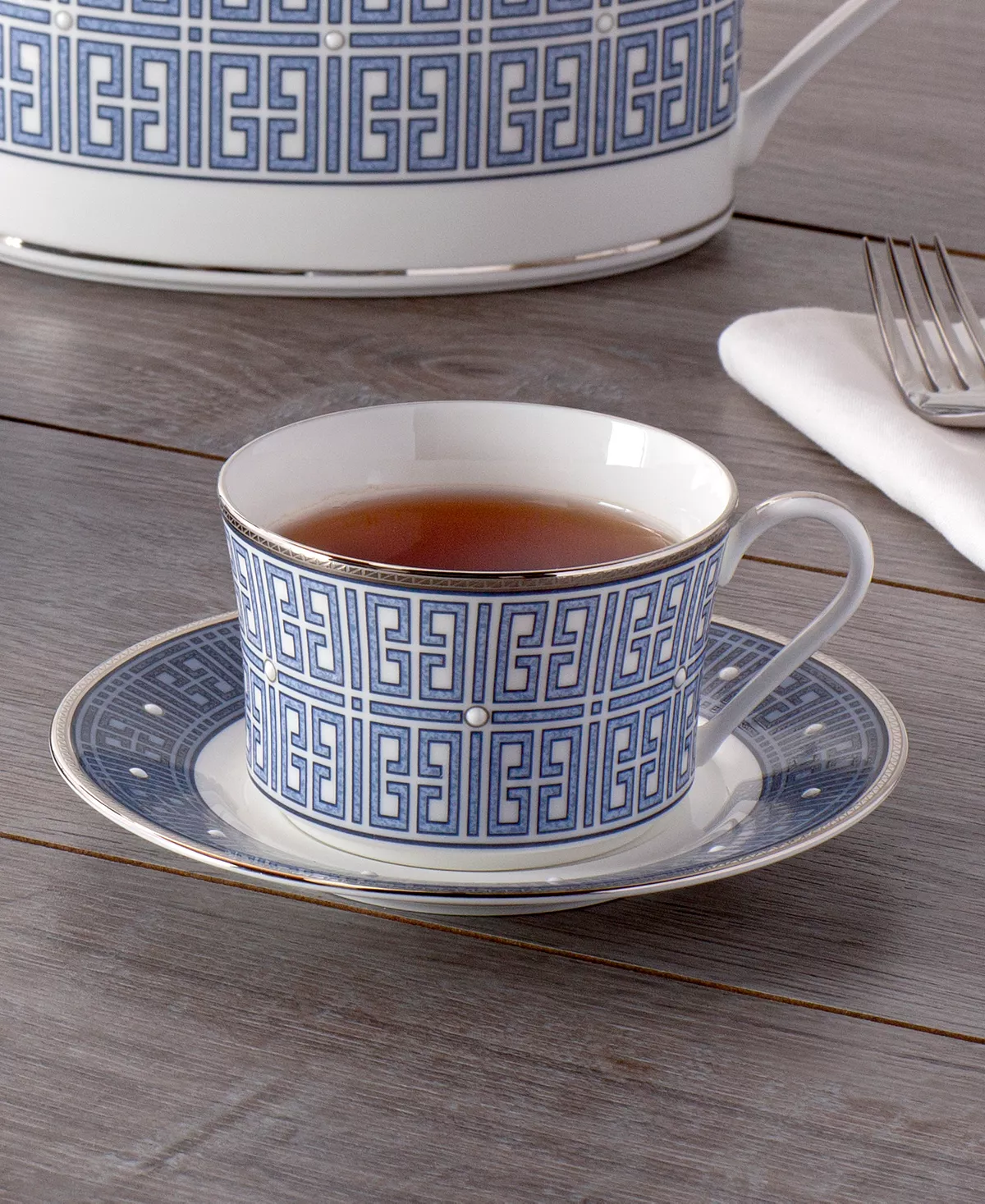 Noritake Infinity Blue 5 Pc Place Setting 9 Noritake Infinity Blue 5 Pc Place Setting - Image 7
