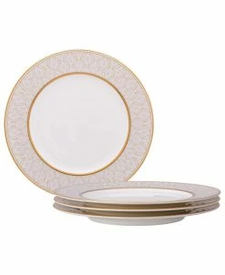 Noritake Ble Pearl Set Of 4 Salad Plates, 8-1/2
