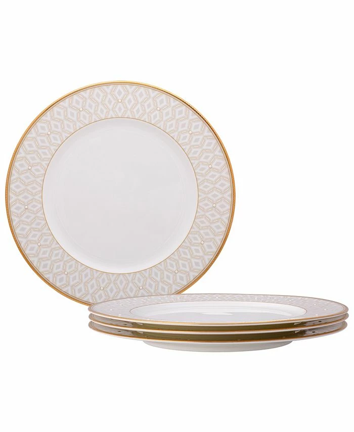 Noritake Ble Pearl Set Of 4 Dinner Plates, 11 3 Noritake Ble Pearl Set Of 4 Dinner Plates, 11