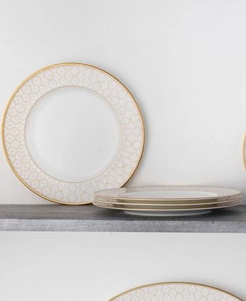 Noritake Ble Pearl Set Of 4 Dinner Plates, 11 4 Noritake Ble Pearl Set Of 4 Dinner Plates, 11 - Image 2