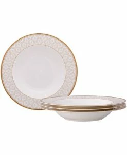 Noritake Ble Pearl Set Of 4 Soup Bowls, 8 1/2 12 Oz.