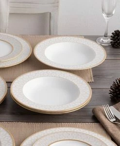 Noritake Ble Pearl Set Of 4 Soup Bowls, 8 1/2 12 Oz. -Noritake Shop 22934465 fpx