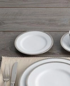 Noritake Whiteridge Platinum Set Of 4 Bread Butter/Appetizer Plates, 6-1/2 11 Noritake Whiteridge Platinum Set Of 4 Bread Butter/Appetizer Plates, 6-1/2 -Noritake Shop 22934520 fpx