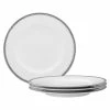 Noritake Whiteridge Platinum Set Of 4 Salad Plates, 8-1/4 -Noritake Shop 22934536 fpx