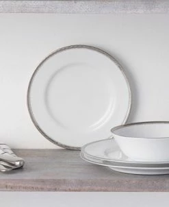 Noritake Whiteridge Platinum Set Of 4 Salad Plates, 8-1/4 -Noritake Shop 22934540 fpx