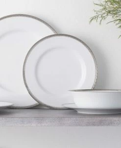 Noritake Whiteridge Platinum Set Of 4 Salad Plates, 8-1/4 -Noritake Shop 22934541 fpx