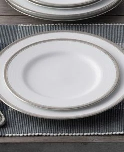 Noritake Whiteridge Platinum Set Of 4 Salad Plates, 8-1/4 -Noritake Shop 22934543 fpx